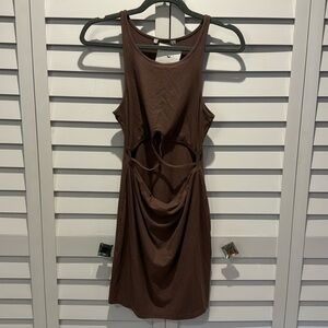 Rivals & Resilience NWT cutout Midi Sleeveless Dress.